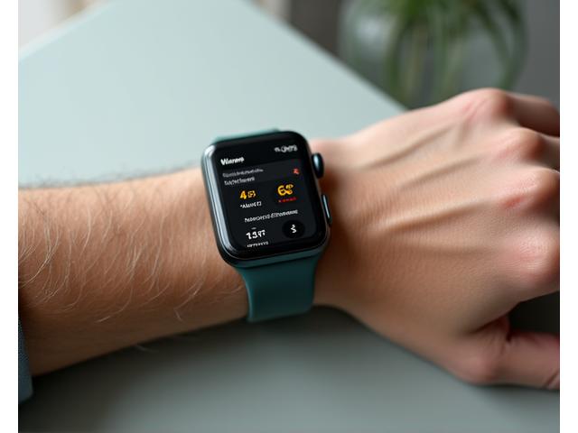 Chytré hodinky monitorující zdraví na zápěstí